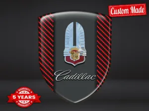 Cadillac Loghi Silicone Auto Universali Pro Design